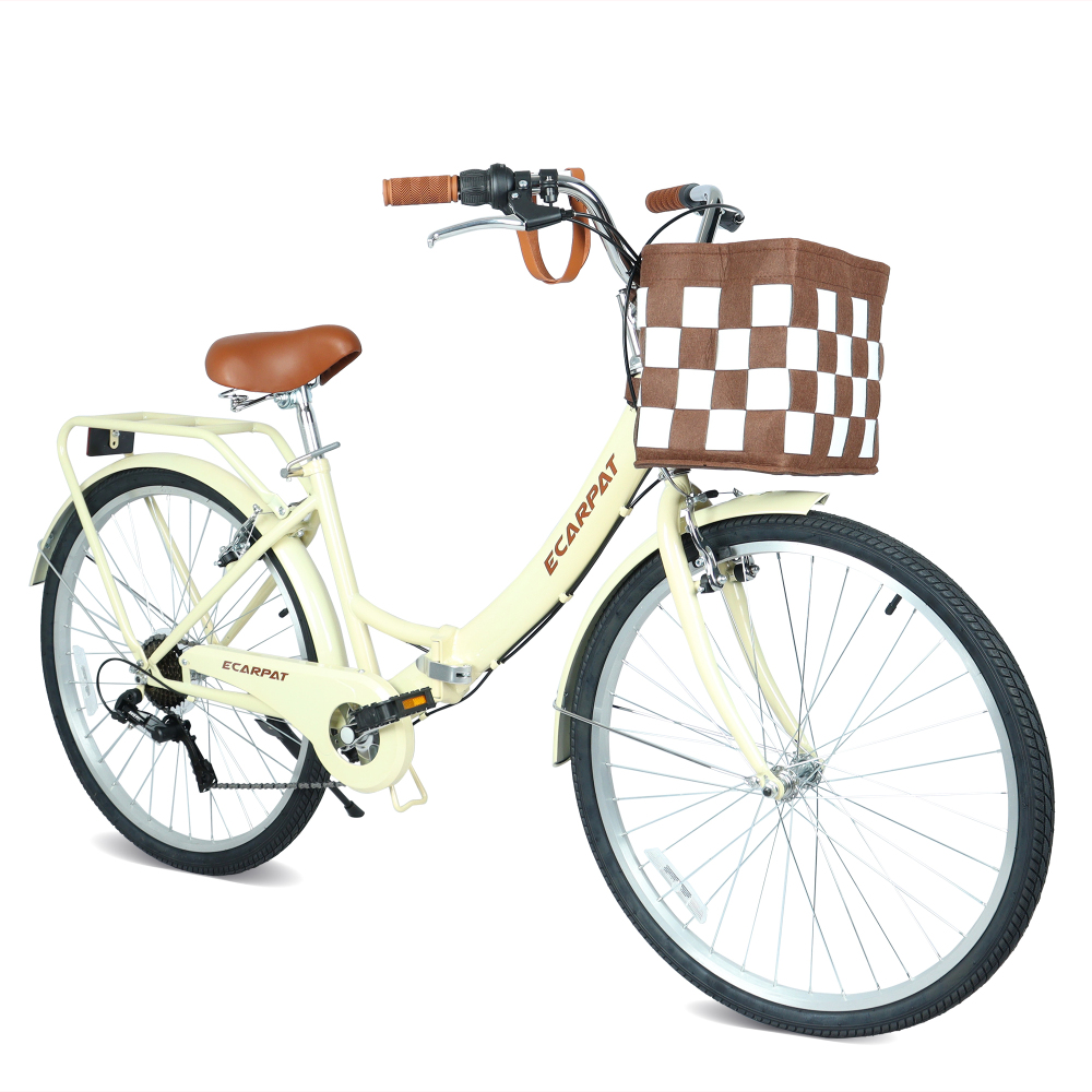 A26285B 26인치 접이식 시티 자전거, 7단 변속 - Commuter Biking 리뷰 및 가격