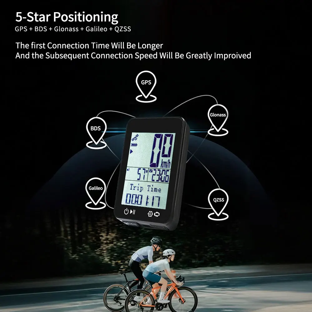 2.4인치 LCD 화면, 무선 GPS 기능, 자전거 컴 - Cycling Commute 리뷰 및 가격