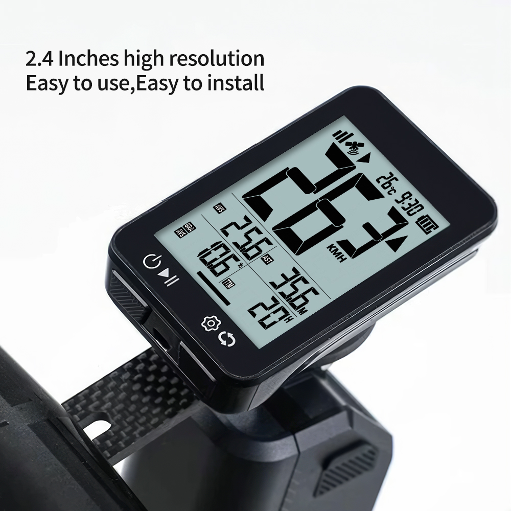 2.4인치 LCD 화면, 무선 GPS 기능, 자전거 컴 - Cycling Commute 리뷰 및 가격
